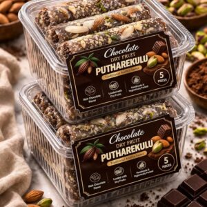 honey choclete dry fruits putharekulu
