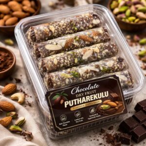 Honey Choclete Dry Fruits Putharekulu