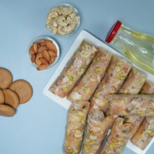 jaggery kaju badam putharekulu & kova billalu combo